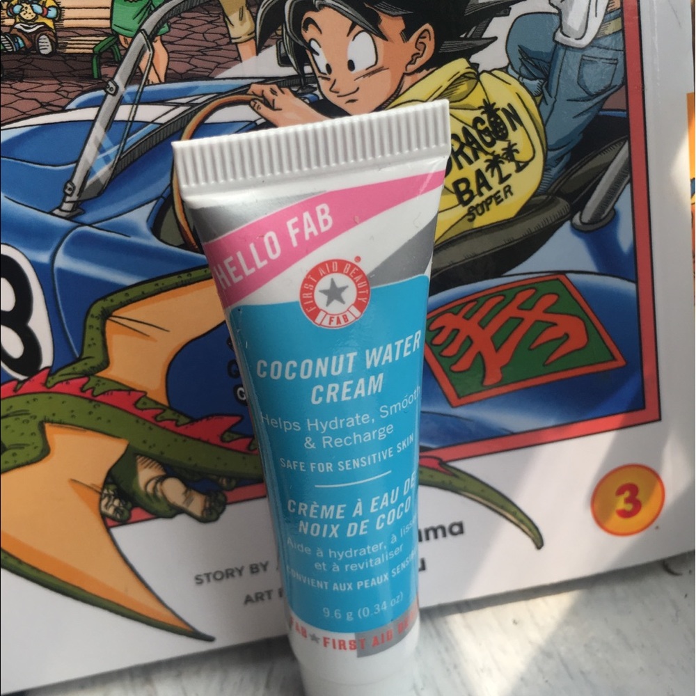 First aid coconut water cream